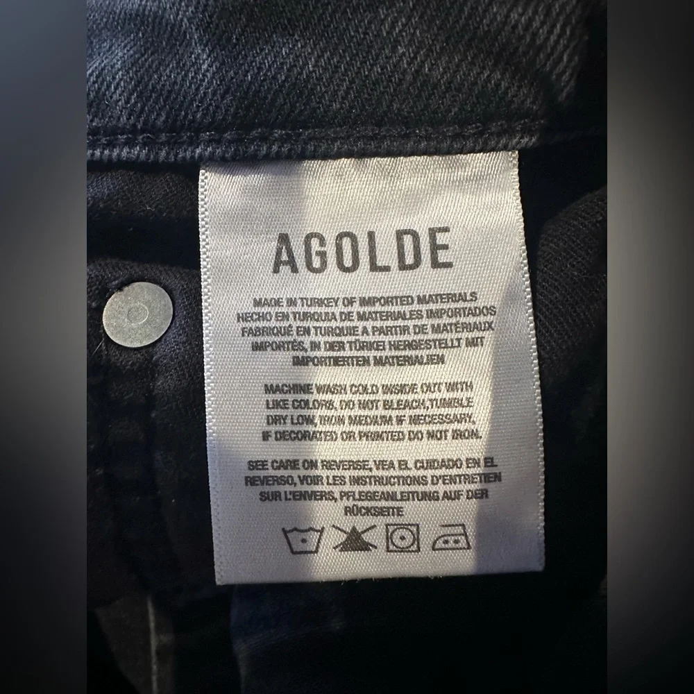 AGOLDE Riley High Rise Straight Jeans - Picture 3 of 8